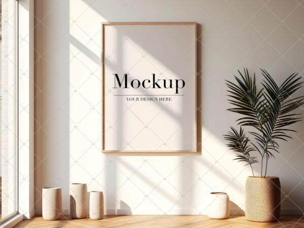 One Frame Mockup For Etsy Wall Art Poster