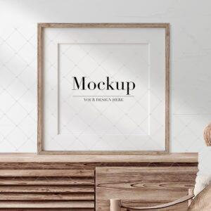 Etsy Picture Square Frame Mockup