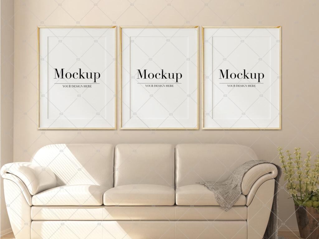 Etsy Picture Three Frame Mockup